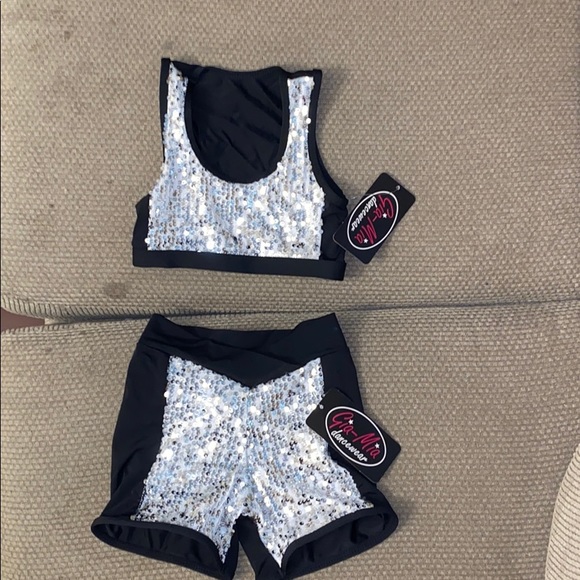 Gia-Mia sequin set dancewear  Size: MC - Picture 1 of 4